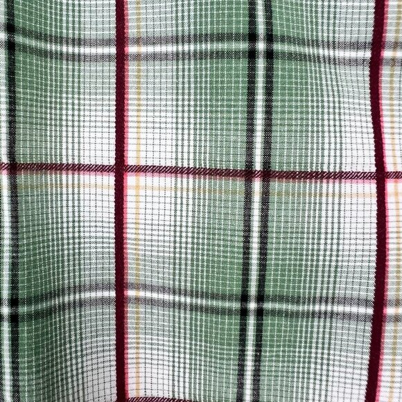 Wrangler George Strait Button Down Boys Green/Red Long Sleeve Size XL - Picture 5 of 8